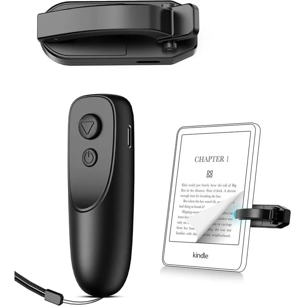 Black Remote Control Page Turner for Kindle